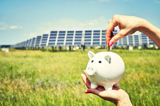 istock array of polycrystalline silicon solar cells in solar power plant turn up 1156721374