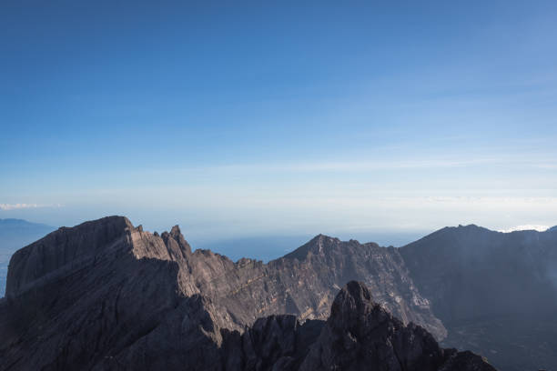 istock A view from Toothpick Peak or'Puncak Tusuk Gigi' (3,315m). Raung is the most challenging of all Java