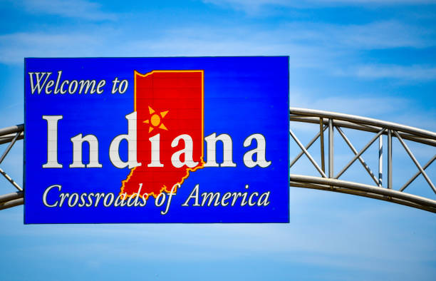 istock Welcome to Indiana Sign 1156722933