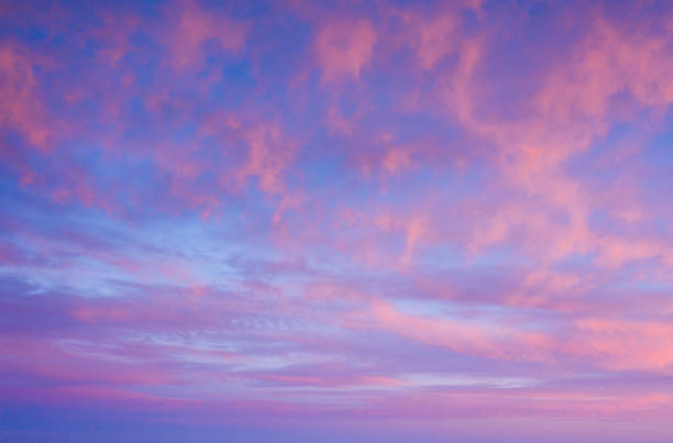 istock Beautiful sunset clouds in pink colors 1156725923