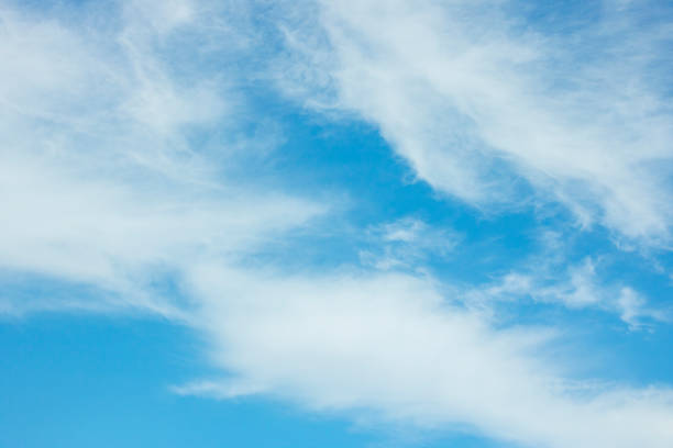 istock Summer blue sky with white clouds. Serenity 1156731156