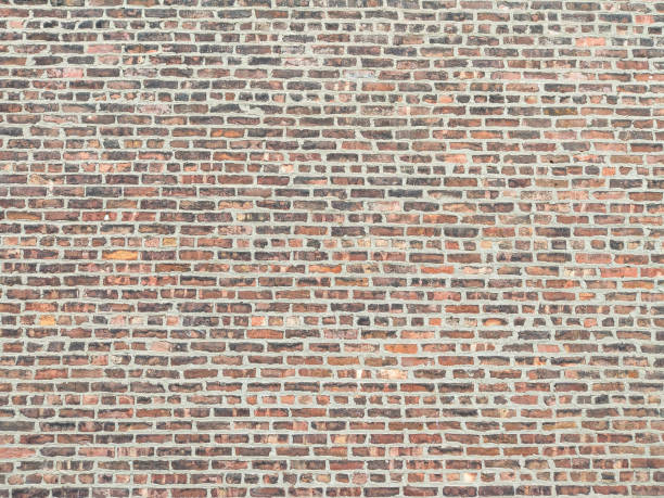 istock Brown red color brick wall texture, background 1156739600