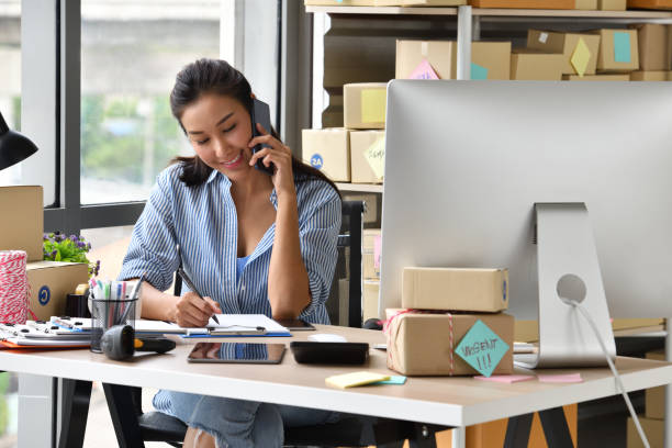 istock Young Asian woman entrepreneur 1156742244