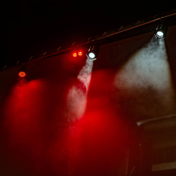 istock Concert lights with smoke 1156743124