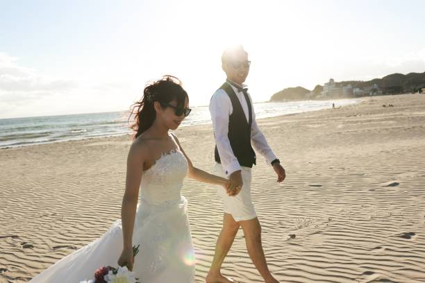 istock Beautiful bride and groom 1156744834