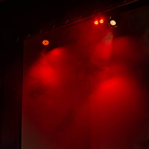 istock Concert lights with smoke 1156747998