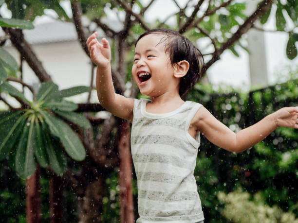 Baby Boy Enjoying First Summer Days In Nature