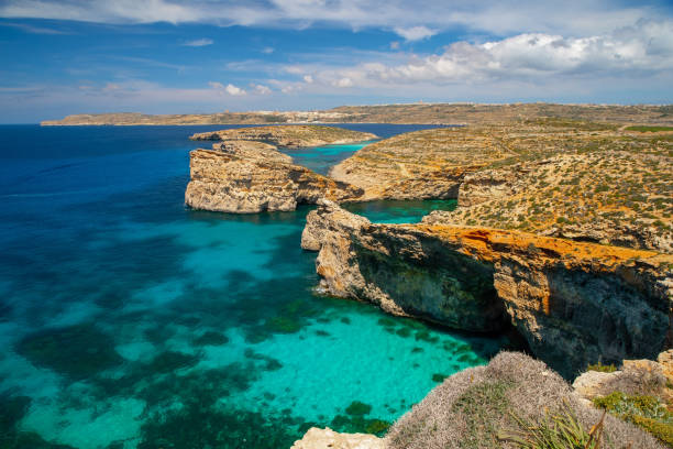 istock Tropical background. Malta resort. 1156760419