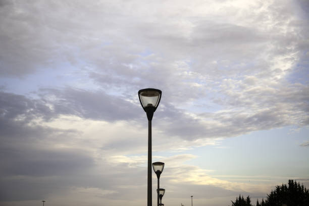 istock Street lamp turned off 1156761872