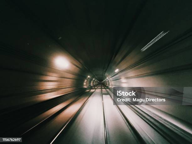 The Tunnel Stock Photo - Download Image Now - Tunnel, Subway, Speed