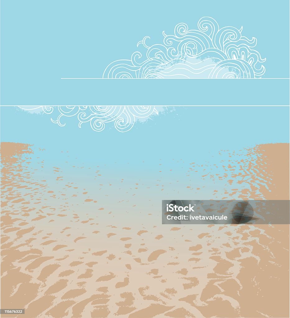 Sandy Vector Sandy Beach Stock Illustration - Download Image Now - Beach, Abstract ...