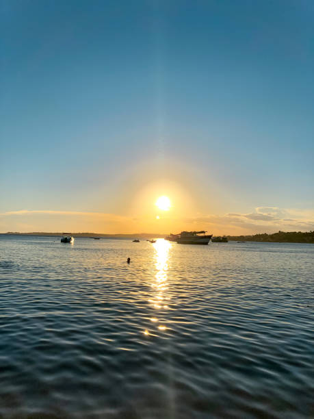 istock Marine Sunset with Fishing Boat 1156763379