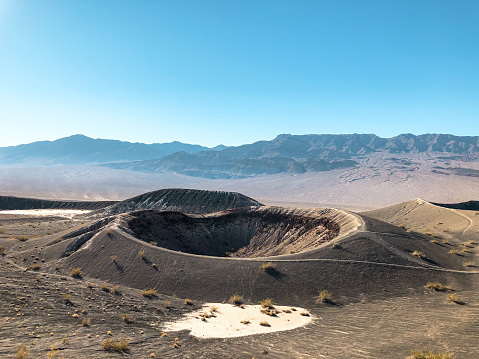 Ubehebe Crater, Death Valley Desert, California.