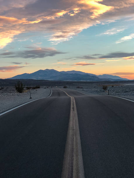 istock Road Trough Death Valley Desert. 1156764827