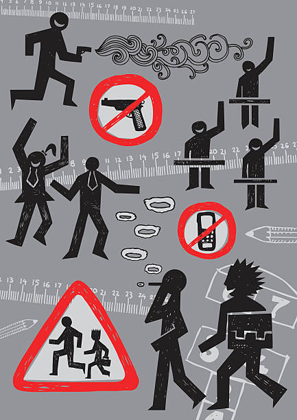 ilustraciones, imágenes clip art, dibujos animados e iconos de stock de vuelta a la escuela - gun violence