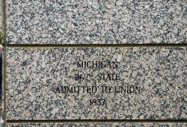 istock State of Michigan Inscription 1156767482
