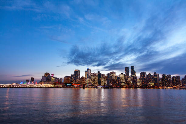 istock Downtown Vancouver cityscape at sunset 1156768652