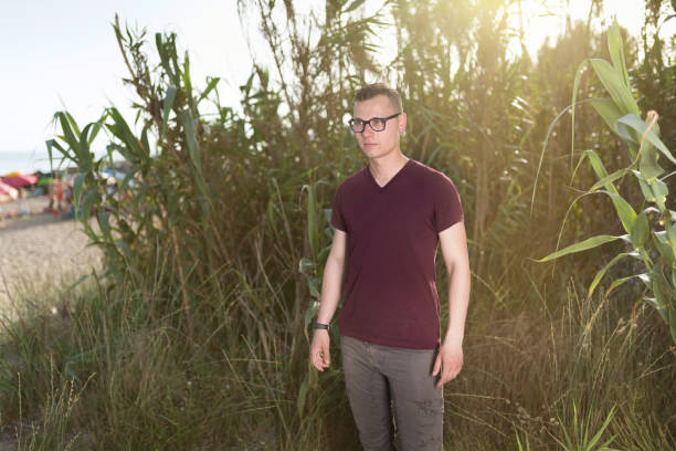 istock Happy hipster looking man on a sunny day 1156770910