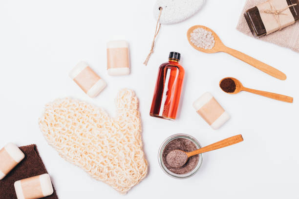 istock Natural beauty products to cleanse 1156772464