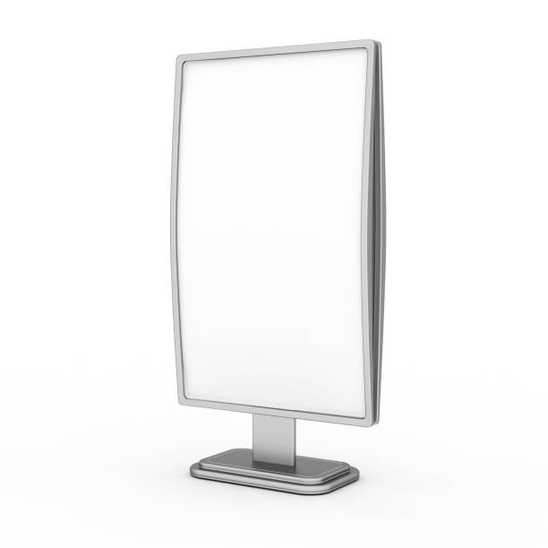 istock Advertising Stand Banner Display. Isolated On White Background. 1156782061