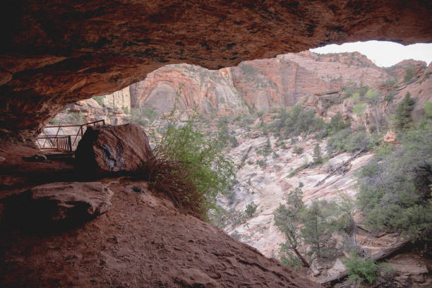 istock Exploring Zion National Park Utah Arch Canyon 1156785819