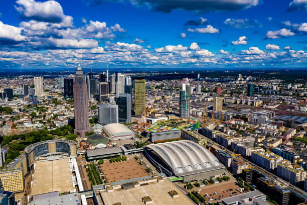 istock Frankfurt from the air 1156799637