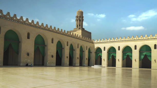 istock the al hakim mosque courtyard in cairo, egypt 1156803805