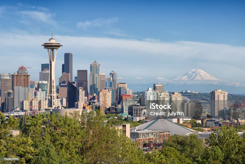 Summer Seattle Seattle, Washington Seattle Stock Photo