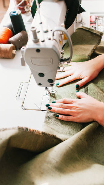 istock upholstery manufacturing seamstress sewing machine 1156822996
