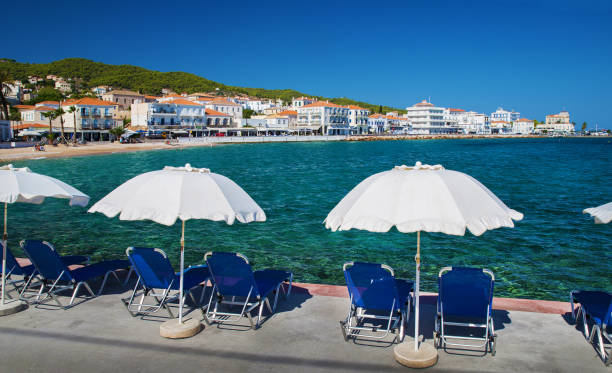 istock Spetses  greek  island. 1156827133