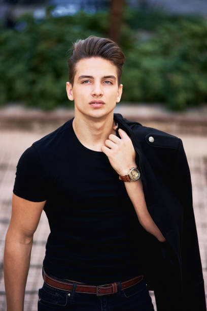 istock Portrait of young elegant man 1156827838