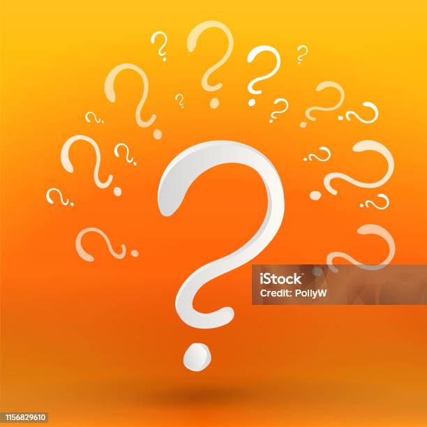Priority Questions. Picture Question Signs Colorful Vector Illustration Problem And Priority ...