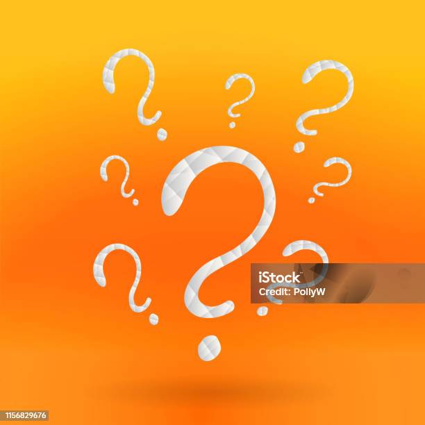 Priority Questions. Picture Question Signs Colorful Vector Illustration Problem And Priority ...