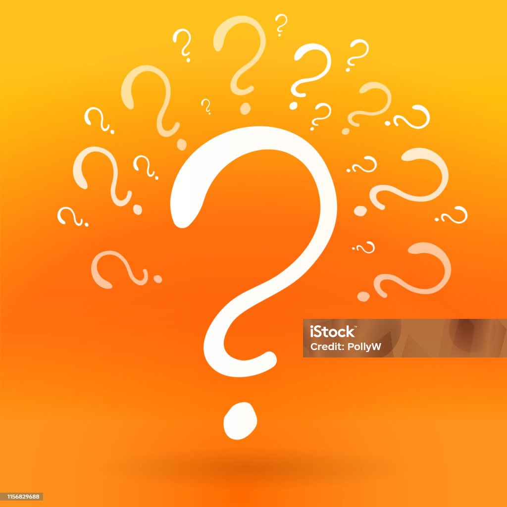 Question Signs Colorful Vector Illustration Problem And Priority ...