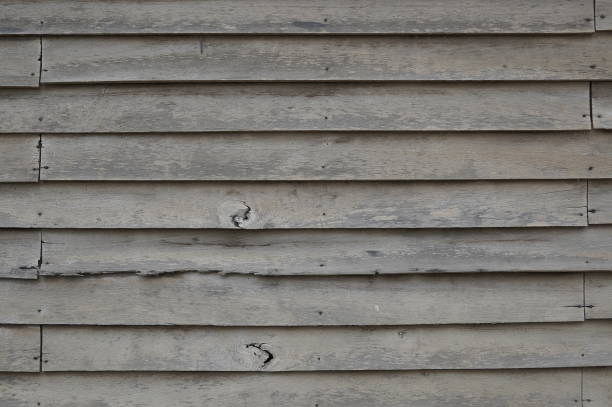 istock Old wood fence plank texture and background, 1156836899