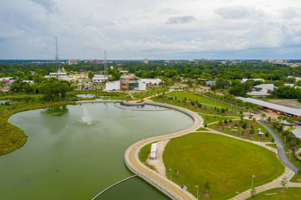 istock Drone photo Gainesville Florida USA 1156837820