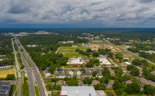 istock Drone photo Gainesville Florida USA 1156837856