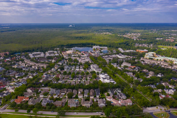 istock Aerial photo Celebration FL USA 1156838423