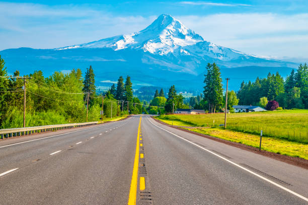 istock Clear Skies Over Mount Hood in Oregon 1156844241