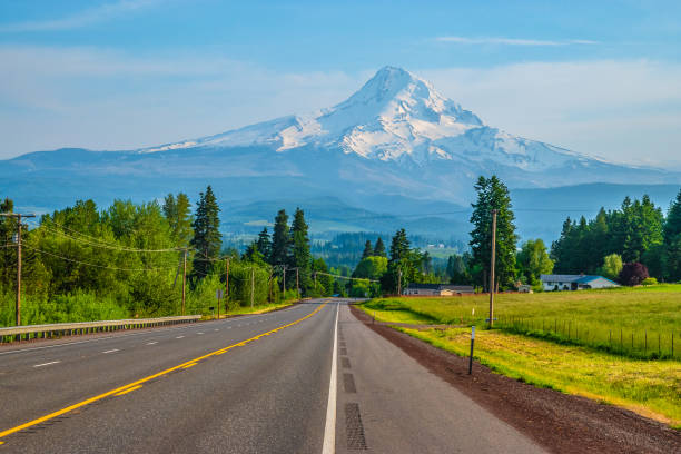 istock Clear Skies Over Mount Hood in Oregon 1156844269