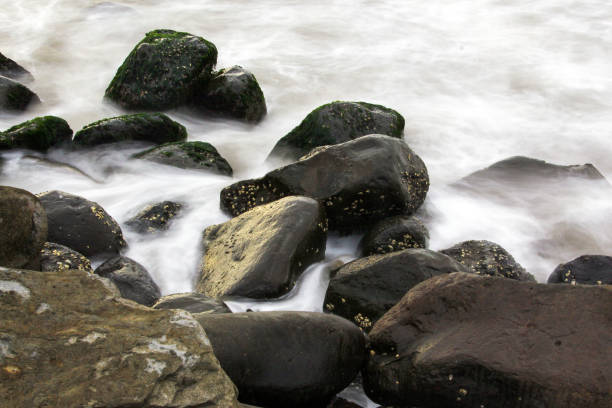 istock Wave breaker in Padang Beach, West Sumatera 1156853618