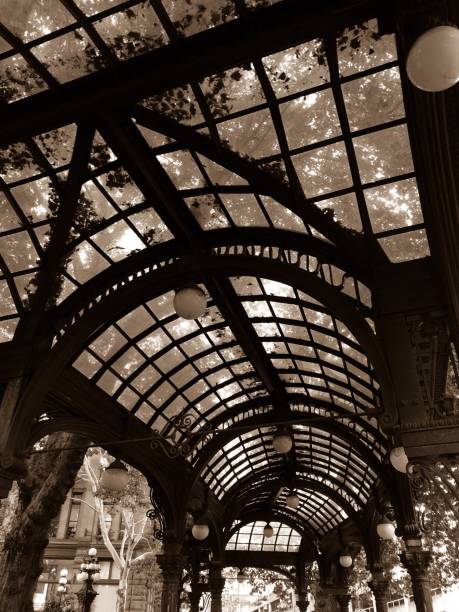 istock Pioneer Square Pergola 1156864243