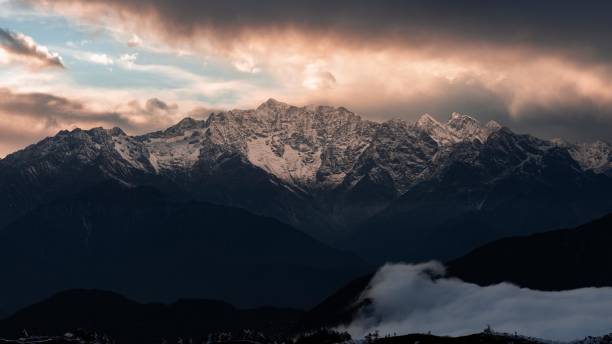 istock sunset of mountains 1156877446