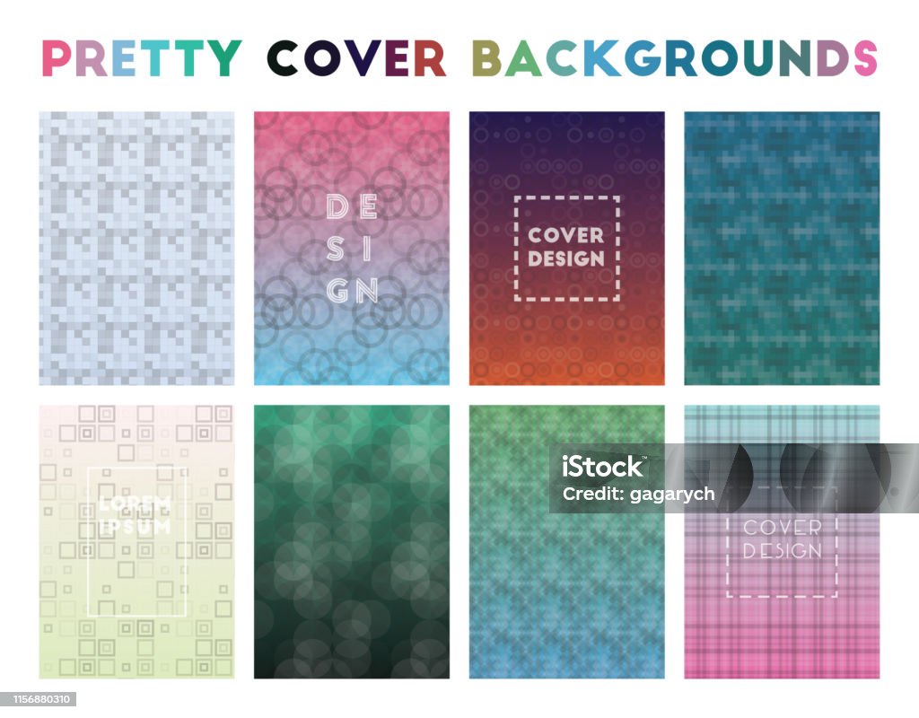 Cover Background Portrait Pretty Cover Backgrounds Stock Illustration - Download Image Now ...