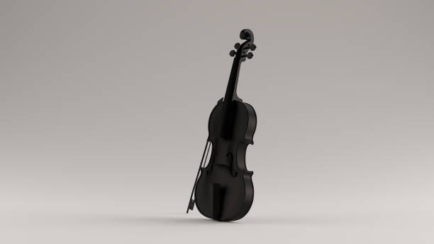 istock Black Violin and Bow 3 Quarter Left View 1156885517