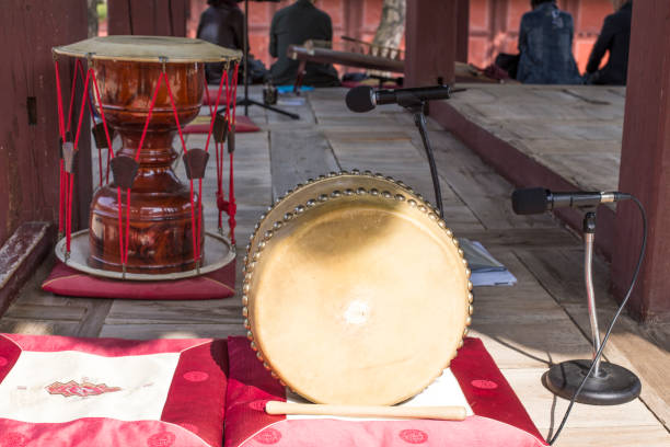 istock Korean traditional drum and Janggu 1156891815