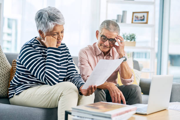 istock Looking at our finances stresses us out 1156894703