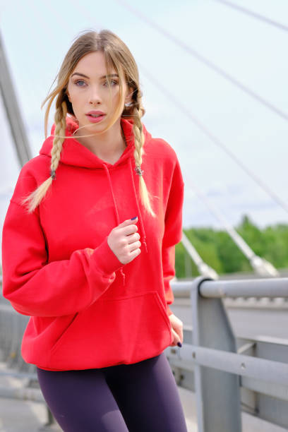istock Thoughtful Young Woman Rests After Training 1156894850