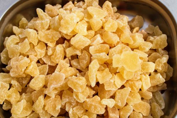 istock Pieces of dehydrated papaya 1156895882