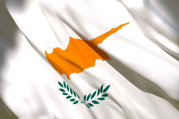 istock 3d rendering of Cyprus flag 1156898756